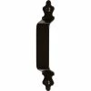 DELANEY HARDWARE 7 in. Black Barn Door Hardware Clover Pull Handle -Whitehall Products Store black delaney hardware barn door hardware bd0134 64 1000