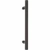 DELANEY HARDWARE 15-3/4 in. Black Barn Door Hardware Round Pull Handle -Whitehall Products Store black delaney hardware barn door hardware bd0174 64 1000