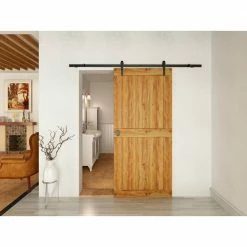 DELANEY HARDWARE Black Barn Door Hardware Kit -Whitehall Products Store black delaney hardware barn door hardware bd1064 31 1000
