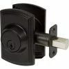 DELANEY HARDWARE Italian Collection Single Cylinder Black Deadbolt -Whitehall Products Store delaney hardware deadbolts 372004 64 1000