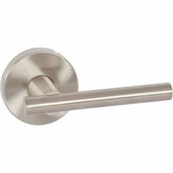 DELANEY HARDWARE Contemporary Collection Cira Satin Nickel Dummy Door Lever