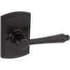 DELANEY HARDWARE Italian Collection Florini Black Dummy Door Lever -Whitehall Products Store delaney hardware dummy door handles 365004 64 1000