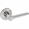 DELANEY HARDWARE Tulina Contemporary Style Polished Chrome Straight Rectangle Single Dummy Door Lever -Whitehall Products Store delaney hardware dummy door handles d25226 64 1000