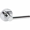 DELANEY HARDWARE RD Series Contemporary Style Polished Chrome Straight Round Single Dummy Door Lever -Whitehall Products Store delaney hardware dummy door handles d50556 64 1000
