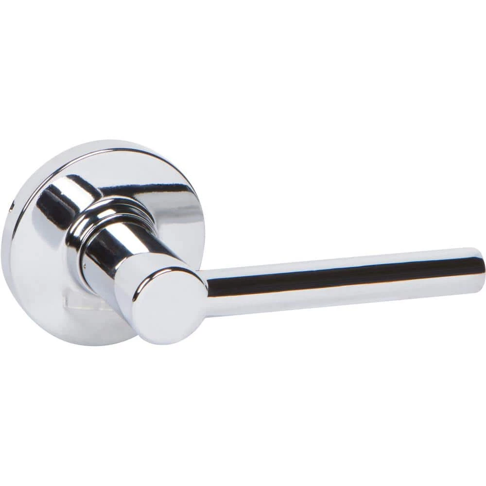 DELANEY HARDWARE RD Series Contemporary Style Polished Chrome Straight Round Single Dummy Door Lever 3 DELANEY HARDWARE RD Series Contemporary Style Polished Chrome Straight Round Single Dummy Door Lever