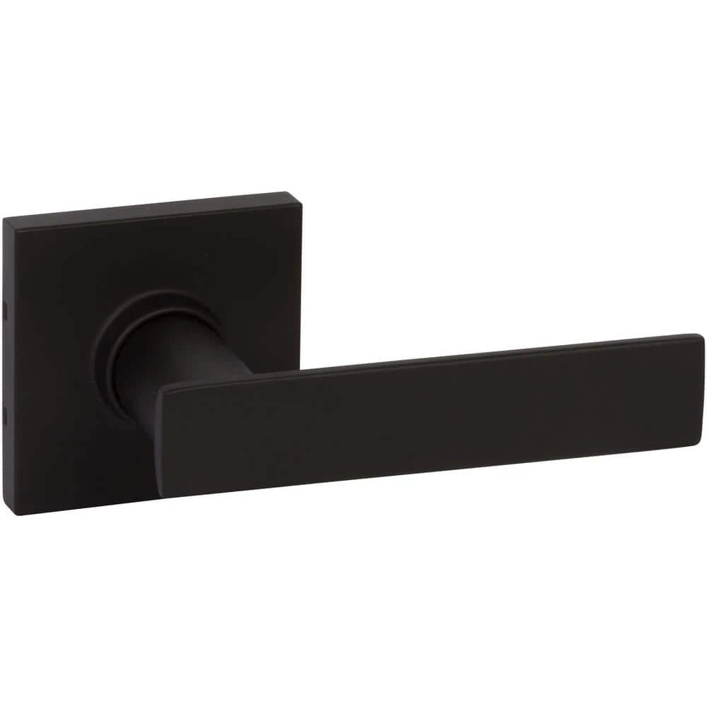 DELANEY HARDWARE HK Series black contemporary style straight single dummy door lever. 3 DELANEY HARDWARE HK Series black contemporary style straight single dummy door lever.