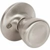 DELANEY HARDWARE Brayden Classic Style Satin Nickel Tulip Shaped Single Dummy Door Knob 2 DELANEY HARDWARE Brayden Classic Style Satin Nickel Tulip Shaped Single Dummy Door Knob -Whitehall Products Store delaney hardware dummy door knobs ka1051 64 1000