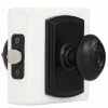 DELANEY HARDWARE Italian Collection Canova Black Keyed Entry Door Knob