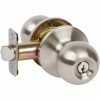 DELANEY HARDWARE Belton Classic Style Stainless Steel Round Entry Door Knob -Whitehall Products Store delaney hardware entry door knobs d11322 64 1000