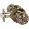 DELANEY HARDWARE Fairfield Rustic Style Antique Brass Round Shape Entry Door Knob -Whitehall Products Store delaney hardware entry door knobs kr1005 64 1000