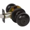 DELANEY HARDWARE Saxon Black Keyed Entry Door Knob