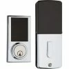 DELANEY HARDWARE Polished Chrome Touchscreen Z-Wave Smartlock Single Cylinder Deadbolt 2 DELANEY HARDWARE Polished Chrome Touchscreen Z-Wave Smartlock Single Cylinder Deadbolt -Whitehall Products Store delaney hardware keyless deadbolts 301776 64 1000