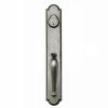 DELANEY HARDWARE Sandcast Collection Valero Aged Pewter Single Cylinder Deadbolt Entry Door Handleset with Tulum Knob Inside Trim -Whitehall Products Store delaney hardware knob handlesets 660708 64 1000