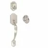 DELANEY HARDWARE Wicklow Satin Nickel Single Cylinder Deadbolt Entry Door Handleset -Whitehall Products Store delaney hardware knob handlesets d40900 64 1000
