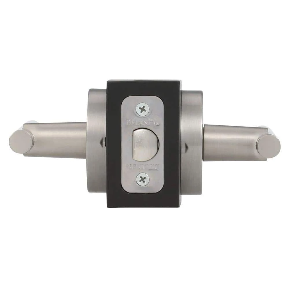 DELANEY HARDWARE Contemporary Collection Cira Satin Nickel Hall/Closet Door Handle 4 DELANEY HARDWARE Contemporary Collection Cira Satin Nickel Hall/Closet Door Handle - Image 2