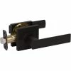 DELANEY HARDWARE HK Series Black Passage Contemporary Style Straight Hall/Closet Door Lever 1 DELANEY HARDWARE HK Series Black Passage Contemporary Style Straight Hall/Closet Door Lever -Whitehall Products Store delaney hardware passage door handles d52519 64 1000