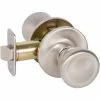 DELANEY HARDWARE Brayden Classic Style Satin Nickel Tulip Shaped Passage Set Hall/Closet Door Knob