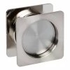 DELANEY HARDWARE Contemporary Square Satin Nickel Hall, Closet Sliding Passage Pocket Door Lock -Whitehall Products Store delaney hardware pocket door locks 370209 64 1000