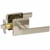 DELANEY HARDWARE Kira Satin Nickel Contemporary Bed/Bath Privacy Door Lock Handle -Whitehall Products Store delaney hardware privacy door handles 352521 64 1000