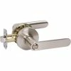 DELANEY HARDWARE VL Series Contemporary Style Satin Nickel Straight Bed/Bath Door Handle -Whitehall Products Store delaney hardware privacy door handles d54521 64 1000