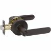 DELANEY HARDWARE VL Series Contemporary Style Tuscany Bronze Straight Bed/Bathroom Door Handle