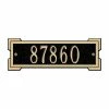 Whitehall Products Rectangular Roanoke Petite Wall 1-Line Address Plaque - Black/Gold 2 Whitehall Products Rectangular Roanoke Petite Wall 1-Line Address Plaque - Black/Gold -Whitehall Products Store whitehall products address plaques 1025bg 64 1000