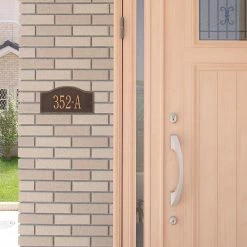 Whitehall Products Rolling Hills Rectangular Antique Copper Mini Wall 1-Line Address Plaque 7 Whitehall Products Rolling Hills Rectangular Antique Copper Mini Wall 1-Line Address Plaque -Whitehall Products Store whitehall products address plaques 1052ac 31 1000