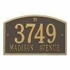 Whitehall Products Cape Charles Standard Rectangular Bronze/Gold Wall 2-Line Address Plaque 1 Whitehall Products Cape Charles Standard Rectangular Bronze/Gold Wall 2-Line Address Plaque -Whitehall Products Store whitehall products address plaques 1176og 64 1000