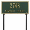 Whitehall Products Hartford Rectangular Green/Gold Standard Lawn 2-Line Address Plaque 2 Whitehall Products Hartford Rectangular Green/Gold Standard Lawn 2-Line Address Plaque -Whitehall Products Store whitehall products address plaques 1323gg 64 1000
