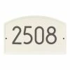 Whitehall Products Legacy Modern Personalized Arch Wall Plaque -Whitehall Products Store whitehall products address plaques 3141l1 64 1000