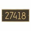 Whitehall Products Hartford Modern Personalized Rectangle Wall Plaque 1 Whitehall Products Hartford Modern Personalized Rectangle Wall Plaque -Whitehall Products Store whitehall products address plaques 3142ad 64 1000
