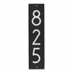 Whitehall Products Delaware Modern Personalized Rectangle Vertical Wall Plaque