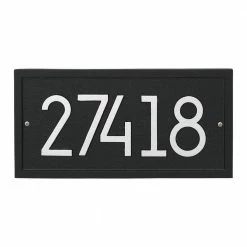 Whitehall Products Rectangle Modern Personalized Rectangle Wall Plaque