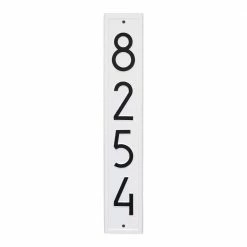 Whitehall Products Vertical Modern Personalized Rectangle Wall Plaque