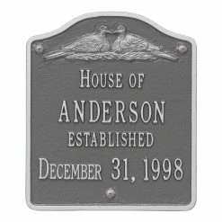 Whitehall Products Dove Wedding Anniversary Personalized Plaque