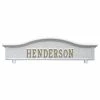 Whitehall Products Mailbox Topper in White/Gold -Whitehall Products Store whitehall products mailbox accessories 1416wg 64 1000